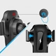 Автодержатель X15 с беспроводной зарядкой 15W black - изображение 4