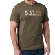 Футболка "5.11 THE FORGE UKRAINIAN FLAG TEE", Ranger Green, XL. Бавовна - зображення 1