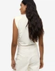 Блуза H&M Ж1116067 (11972287) колір бежевий S - изображение 3