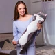 Мягкая игрушка Кот Батон 70 см тёмно-серый - изображение 1