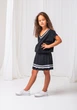 Юбка плиссе детская ART KNIT синяя, 140-146см 026515 - изображение 1
