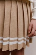 Спiдниця пліссе дитяча зі смужкою ARTKNIT 116 Бежевий (ak39746) - зображення 7