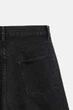 Шорти вільні джинсові Zara Baggy Fit 36 чорний 5575/498/800 - изображение 9