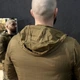 Тактична вітрівка Attam з магнітом койот розмір L - зображення 7