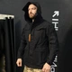 Куртка Tactical Series 5.0 с липучками под шевроны черная размер 3XL - изображение 3