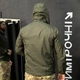 Тактична вітрівка Attam з магнітом олива розмір XL - зображення 5