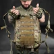 Тактический рюкзак 15 л Cordura с системой крепления Molle мультикам 46х26х11 см - изображение 2