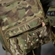 Тактический рюкзак 15 л Cordura с системой крепления Molle мультикам 46х26х11 см - изображение 7