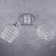 Люстра потолочная на 2 хрустальных плафона Sneha (9950393052/2 CHROME) - изображение 1