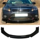 Пластикова губа на бампер Ford Focus молдинг бампера спідниця універсальна чорний. - зображення 1