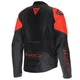 Мотокуртка Dainese RACING 5 LEATHER JACKET BLACK/BLACK/RED-FLUO 52 - изображение 2