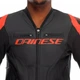 Мотокуртка Dainese RACING 5 LEATHER JACKET BLACK/BLACK/RED-FLUO 52 - изображение 9