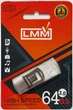 Флешка USB 3.0 Type-C 64GB LMM металлический корпус влагозащищенный - изображение 1