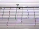 Гирлянда Дождь черный провод прозрачная коническая лампа 3 м 120 LED (микс) 120-SHORT-CURTAIN-3M-M - изображение 5