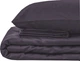 Комплект постільної білизни Mirson Сатин Premium Iron 0240 Grey 110х140 (2200000671165) - зображення 1