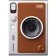 Камера моментального друку Fujifilm Instax Mini Evo Hybrid Brown + чохол + фотоплівка 10 шт + фоторамка - зображення 5
