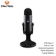 Игровой микрофон MeeTion MT-MC20 (USB Type-C, AUX 3,5 мм, шумоподавление, эффект эха, длина кабеля 1 метр, для игр, стримов) - Черный - изображение 1