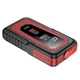 Пускозарядний пристрій для авто Бустер Hoco QS3 Victory 12V 10000mAh 1200A з функцією Павербанка, LED-ліхтар Чорний - зображення 2