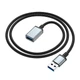 Кабель Hoco US10 (USB to USB Header, передача данных до 5 Гбит/с, длина кабеля 0.5 метра, удлинитель) - Черный - изображение 7