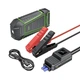 Пускозарядное устройство Hoco QS1 (бустер, 10000mAh, 36.6Wh, 12V, павербанк, фонарь, Type-C, USB) - Черный - изображение 7