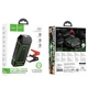 Пускозарядное устройство Hoco QS1 (бустер, 10000mAh, 36.6Wh, 12V, павербанк, фонарь, Type-C, USB) - Черный - изображение 9