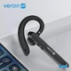 Бездротова гарнітура Veron B73 (Bluetooth, керування музикою, викликами, гучністю, iOS, Android) - Чорний - зображення 2