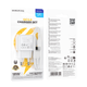 Сетевое зарядное устройство с кабелем BOROFONE BAS42A Potential single-port QC3.0 charger set(Type-C) 18W White 6941991113802 - изображение 2