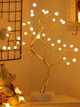 Светодиодная гирлянда золотое дерево Virgo Decor Gold-40 декоративный ночник с гибкими ветками 40LED ламп и сенсорной кнопкой, USB, свет - Теплый белый - изображение 8