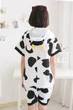 Летняя Пижама Кигуруми Детская My Kigu Корова М 155 -165 см Хлопок (4003) - изображение 4