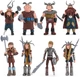 Набор фигурок 8в1 Как приручить дракона - How to train Dragon (HTTYD2019) - изображение 1