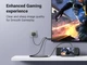 Кабель UGREEN CM675 USB-C to HDMI 4K 60Hz для iPhone 16/15, Galaxy, MacBook с поддержкой быстрой зарядки PD100W HDR 2m Grey (55330) - изображение 11