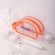 Органайзер-косметичка LoveYouHome прозрачный 21х10х12 см Оранжевый (ly59049) - изображение 3