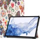 Чехол для планшета BeCover Smart Case для Samsung Galaxy Tab S10 FE (SM-X520/SM-X526) 10.9" Butterfly (BC_713283) - изображение 3