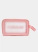 Прозрачная сумка-косметичка Washbag Medium Pink 26см - изображение 3