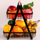 Корзина для фруктов двухярусная КоVegetable 32х30х18 см металл - изображение 3