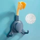 Гибкий держатель для душевой лейки ShowerHook, 11х16 см, желто-синий - изображение 8