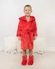 Халат дитячій махровий Червоний Maybel 122-128 Strawberry (2758_3) - зображення 4