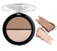 Контур-Хайлайтер бронзатор (Бежевый/Светло-бежевый), пудра Instyle Contour & Highlighter 2 в 1 PT262 (001) TopFace 10 г - изображение 1