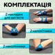 Набор детской защиты, налокотники, наладонники, защита на колени 6 в 1 для катания на велосипеде, роликах, самокате, скейтборде синий PR787-01BL - изображение 2