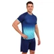 Форма футбольна чоловіча шорти + футболка SP-Sport 8861 розмір XL (46-48) зріст 170-175см Deep Blue-Mint - зображення 2