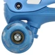 Роликові ковзани квади розсувні ретро ролики Fei Bao 318-2 розмір 35-38 Light Blue - зображення 10