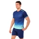 Форма футбольная мужская шорты + футболка SP-Sport 8853 размер 2XL (48-50) рост 175-180см Deep Blue-Mint - изображение 3