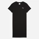 Платье-футболка короткое летнее женское Puma Ess Elevated Bodycon Rib Dress 68502201 XS Black (4067983496202) - изображение 4