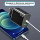 Универсальное сетевое зарядное устройство Linktech GaN 2C+A, быстрая зарядка для смартфона, телефона, планшета, ноутбука - изображение 2