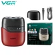 Електробритва VGR V-345 RED, роторна, IPX7 - зображення 1