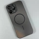 Чехол Matte Ombre With MagSafe для IPhone 16 Pro Max c защитой камеры цвет Dark Gray - изображение 1