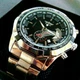 Мужские часы Winner Titanium Black Silver New - изображение 16