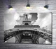 Картина Погляд знизу на грандіозну споруду Ейфелевої вежі (Eiffel tower) 60x40 см Модуль №1 (001330) - зображення 1