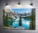 Картина Стрункі ялинки на скелястому березі озера Морейн (Moraine Lake) 130x87 см Модуль №1 (003240) - зображення 1