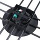 Світильник стельовий люстра ETRON Radiant GX53 12x15Вт IP20 чорний 1-EDR-8454 накладний сучасний мінімалізм для великої вітальні, залу та кухні-студії - зображення 2